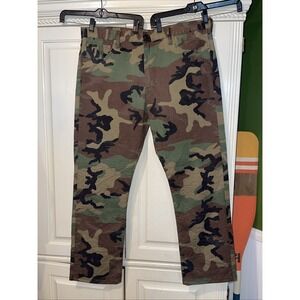Polo Ralph Lauren Camo Jeans Men 40Tx36 Hampton Relaxed Straight